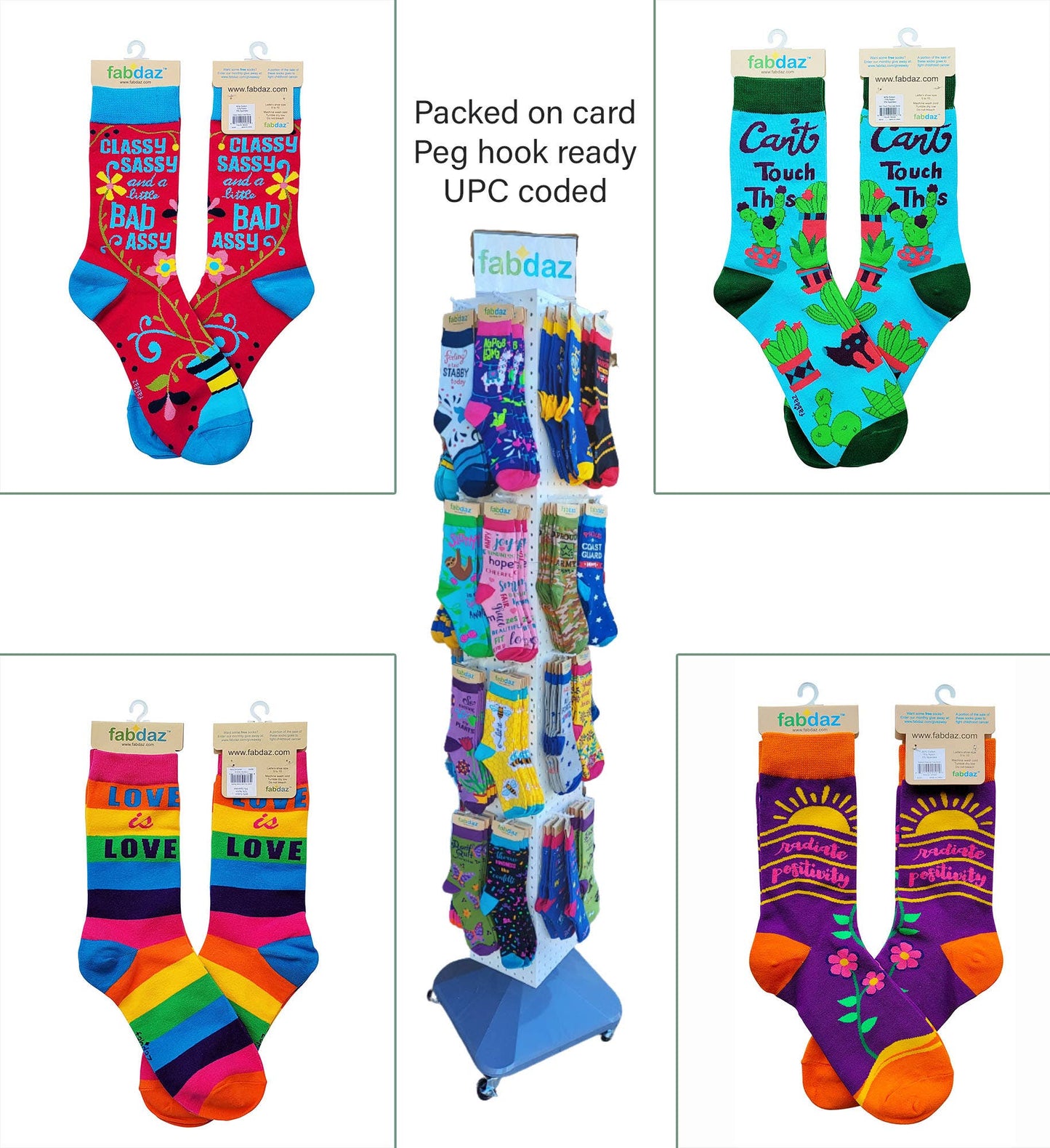 Do No Harm But Take No Shit Women's Crew Socks