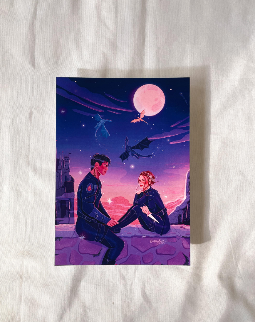 Fourth Wing Print