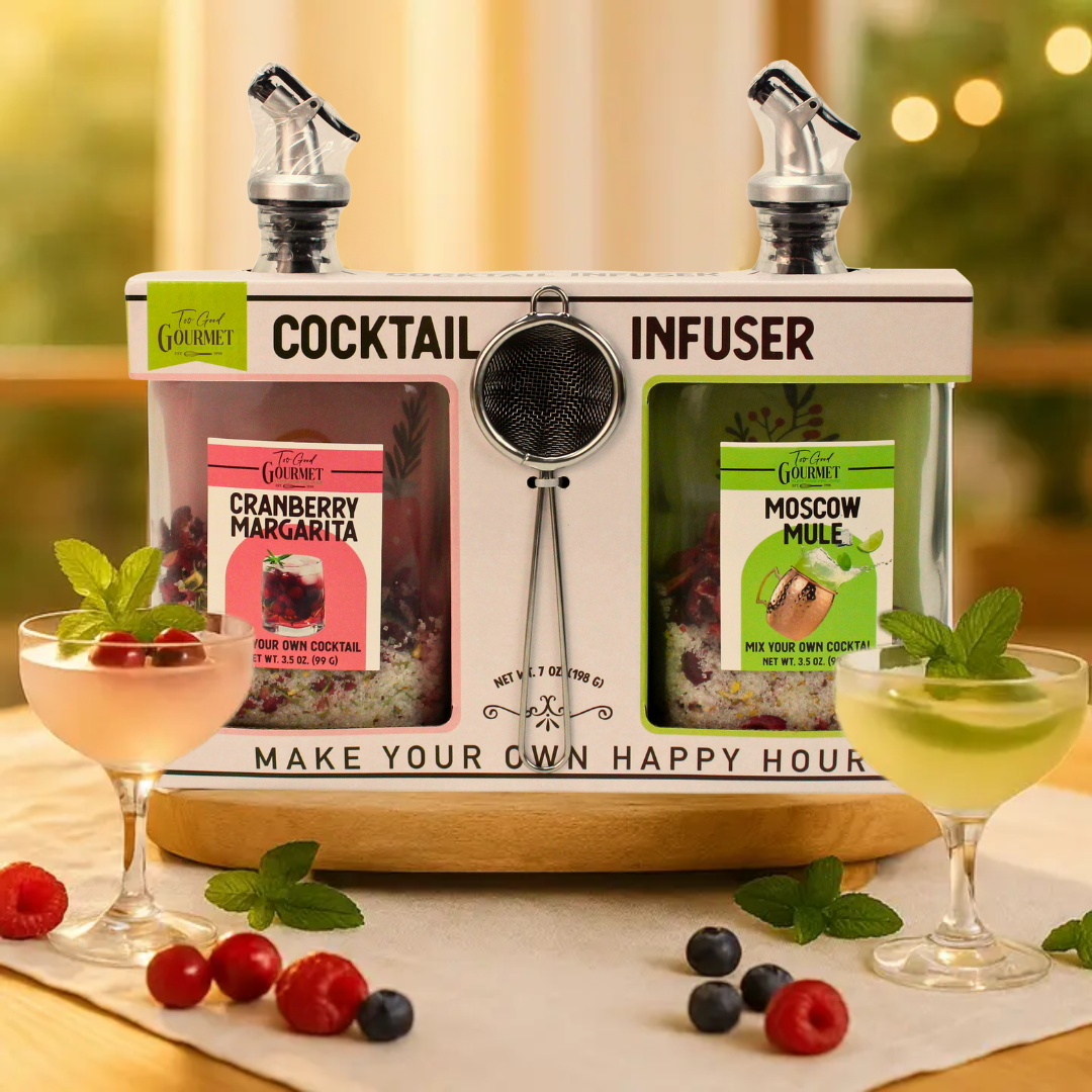 Cocktail Infuser Set - Cranberry Margarita & Moscow Mule
