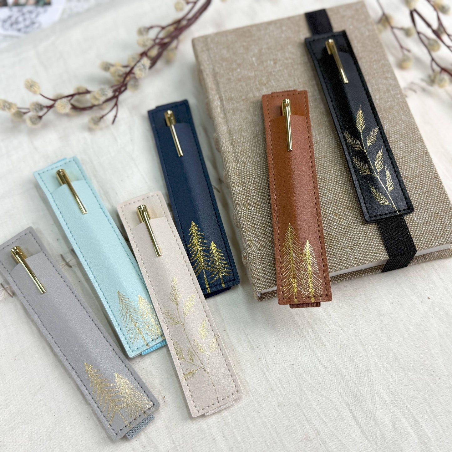Elastic Pen Holder-Trees