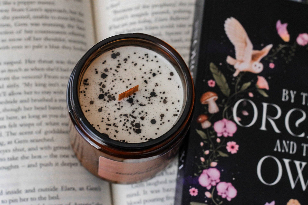 It's Too Nonfictiony Outside | Book Themed Candle