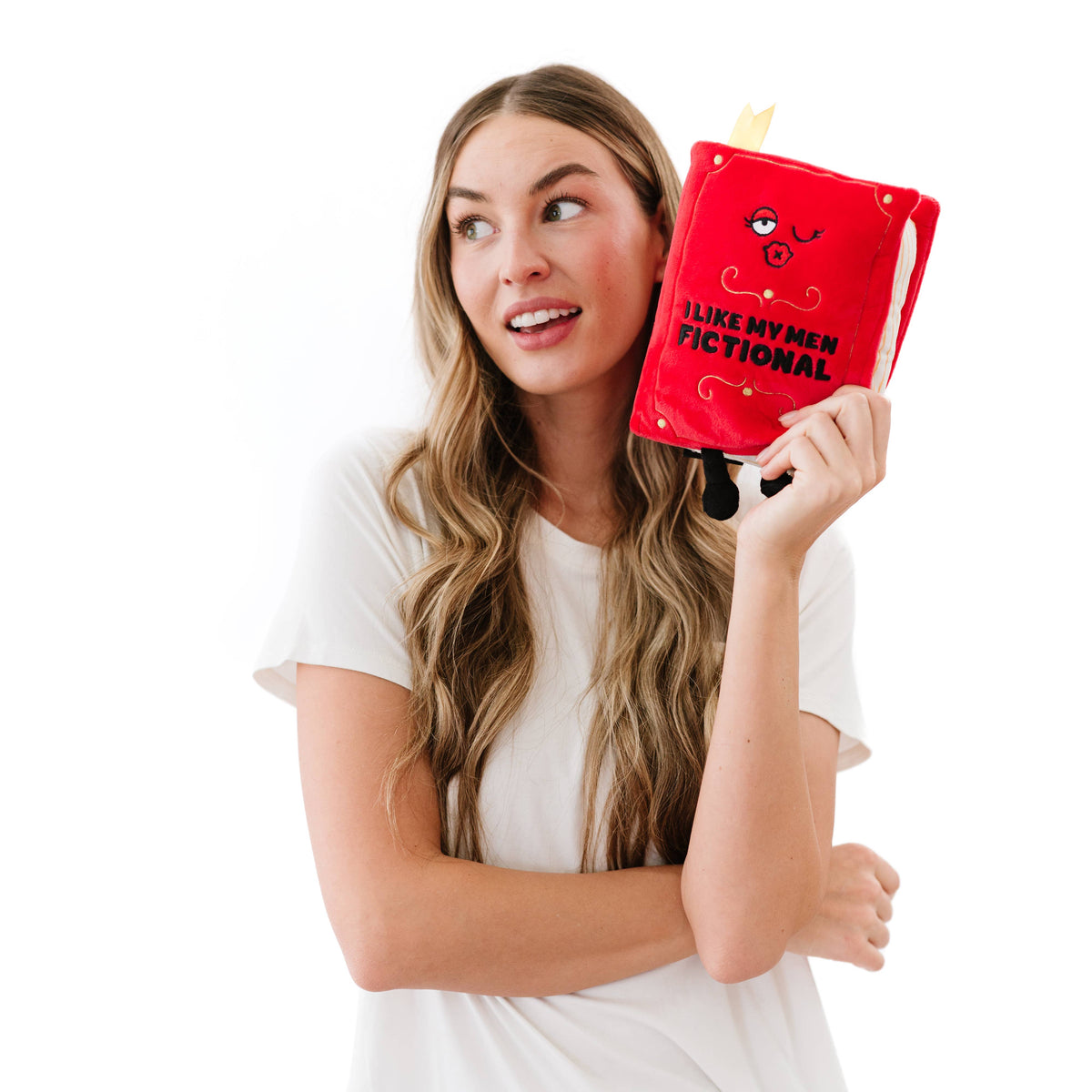 Book Boyfriend Plush for Book Lovers Gifts - Bookish Merch