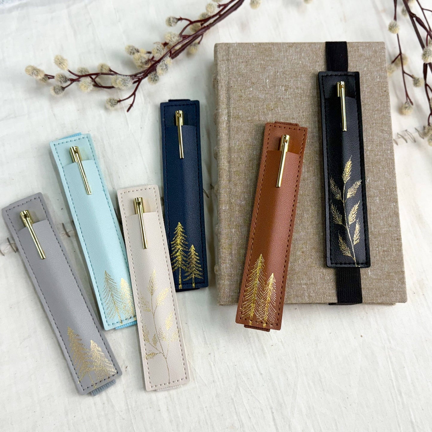 Elastic Pen Holder-Trees