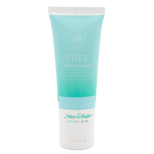 Free (ocean mist) | Top Shelf Luxury Lotion (3 Fl. Oz)