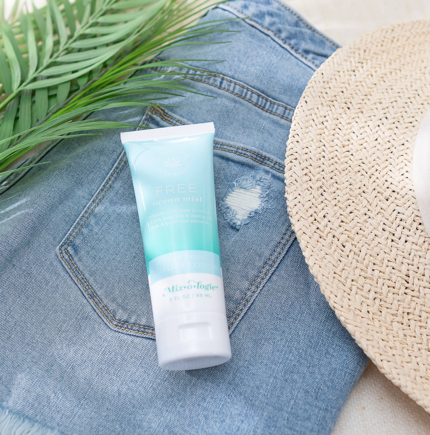 Free (ocean mist) | Top Shelf Luxury Lotion (3 Fl. Oz)