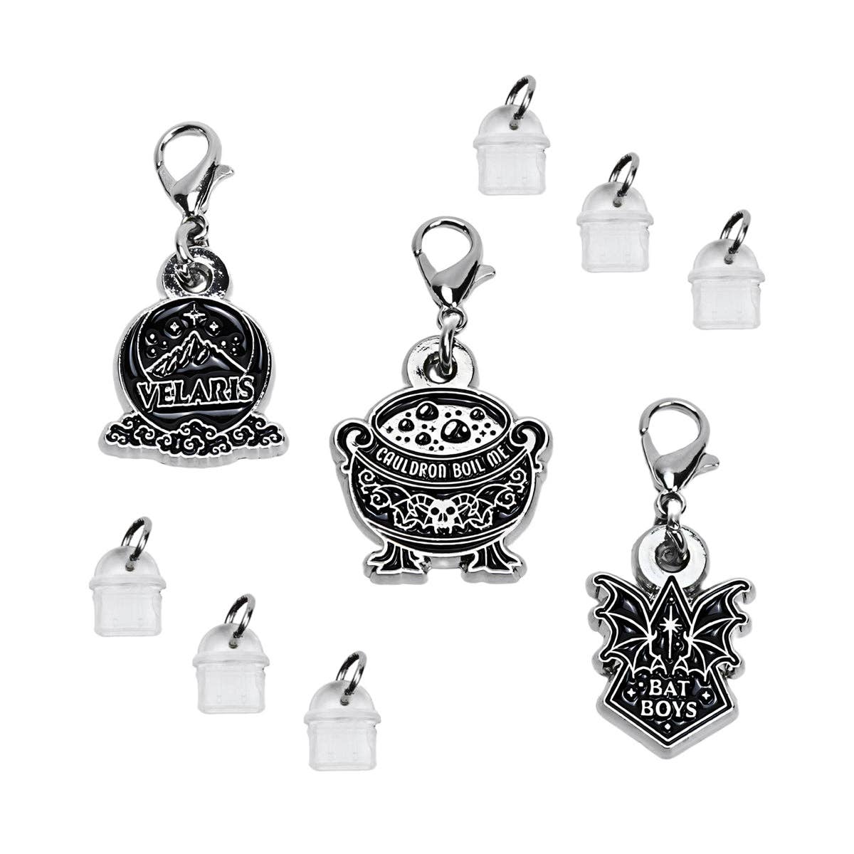 A Court of Thorns and Roses Dust Plug Charms (3-Pack)