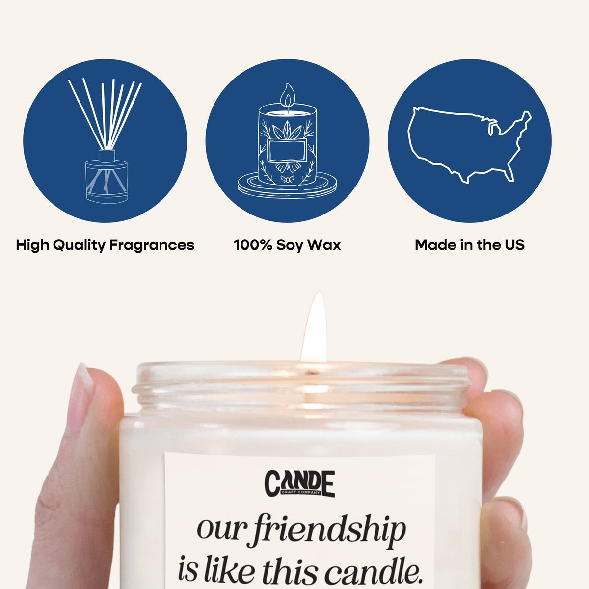 Violet Scented Candle