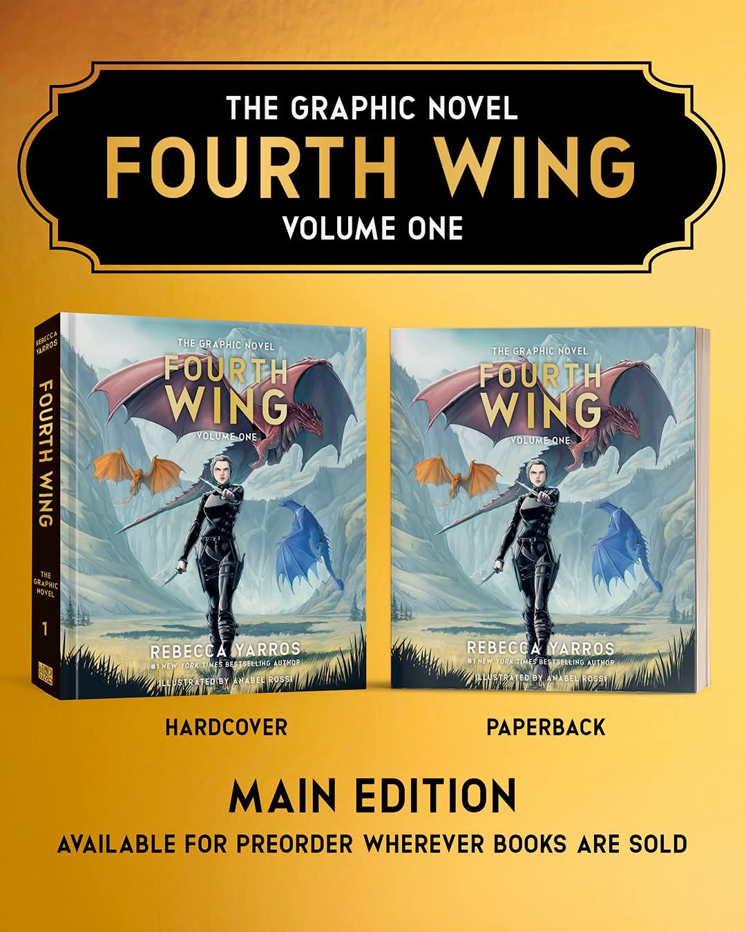PREORDER - FOURTH WING GRAPHIC NOVEL