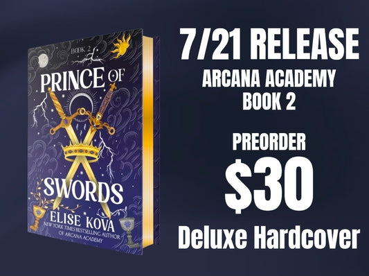PRINCE OF SWORDS HARDCOVER