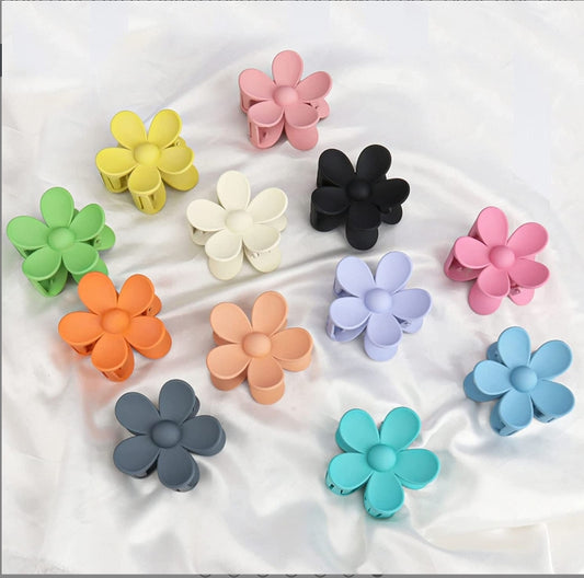 Flower Claw Clips